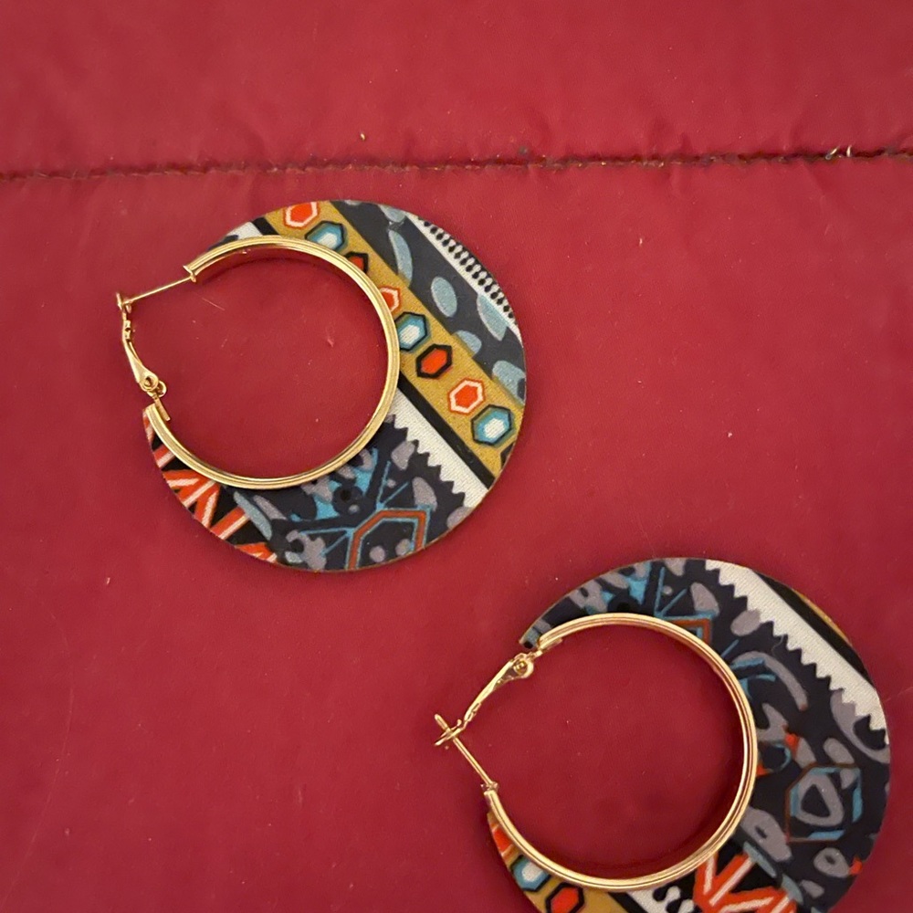 Colorful earrings - Picture 2 of 4